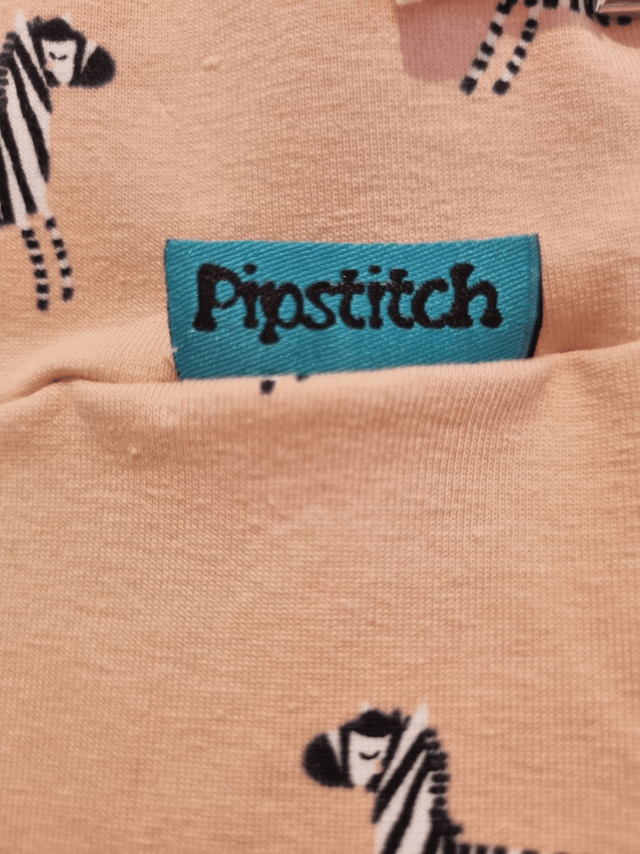 Leggings - Peach Zebras