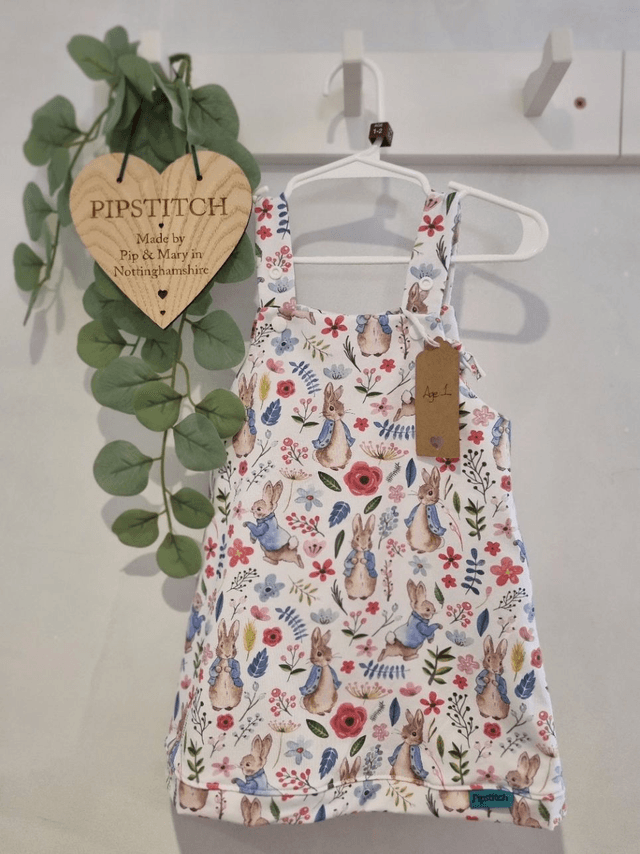 Pinafore Dress Peter Rabbit